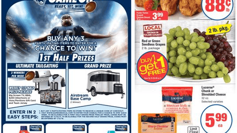 Albertsons 'Game On' Feature